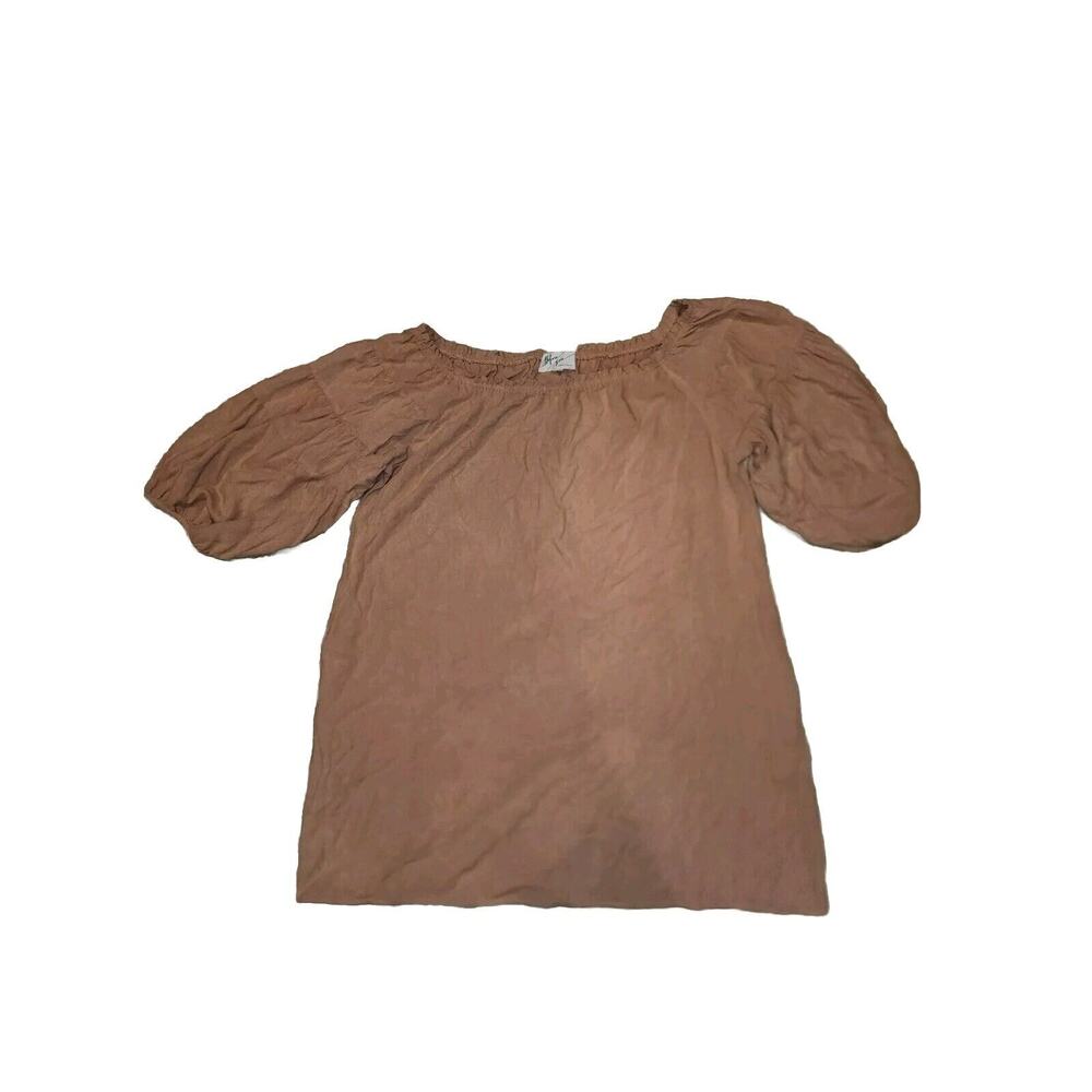 Before You With Love Top Soft Orange Size L With POCKETS!